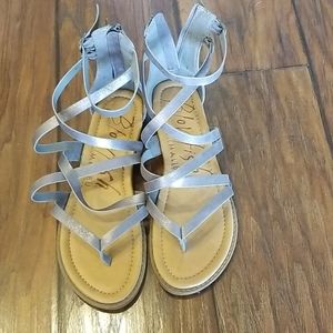 Blowfish sandles, size 8